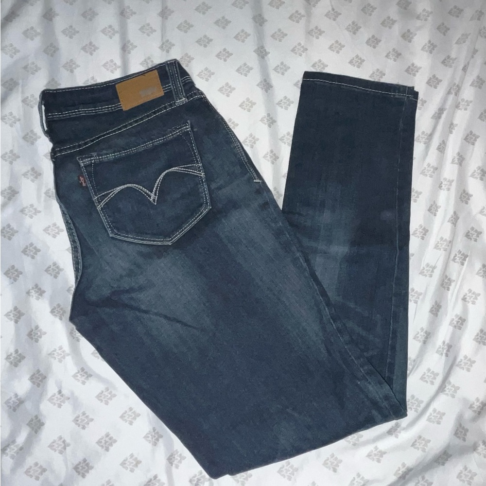 Levi's Women's Skinny Jeans - Dark Blue